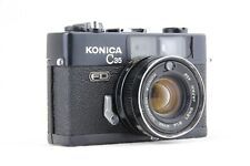 [ Optics NEAR MINT , Meter Works ] KONICA C35 FD Black Film Camera 38mm f/1.8