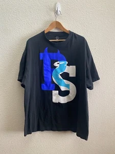 Vintage Rogue Status DTA Rob Dyrdek Y2K Black T-Shirt Men's 2XL Skater Grunge - Picture 1 of 3