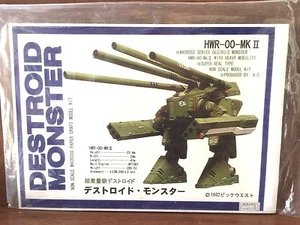 Macross Robotech Destroid Monster Papiermodell nicht maßstabsgetreu neu authentisch SUPER SELTEN - Bild 1 von 1