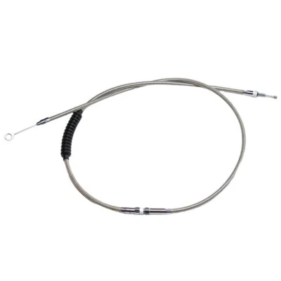 1x Cable de embrague de motocicleta de acero inoxidable apto para Harley Dyna Road King Softail Foto 1 de 4