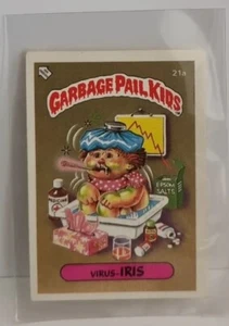 Garbage Pail Kids - Virus-Iris - Topps 1985 - 21a - Bild 1 von 2