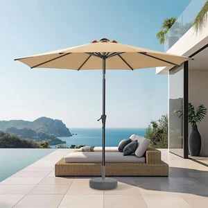 sombrillas de para patio jardin sombrilla playa de exterior parasol umbrella - Picture 1 of 8