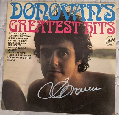 Donovan Autogramm signiert Autograph Signed  Original LP Vinyl  - Bild 1 von 3