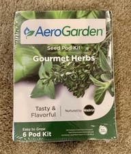 New listing
New & Sealed In Box—AeroGarden 6 Seed Pod Kit—Gourmet Herbs—for AeroGarden