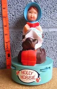 HOLLY HOBBIE transistor AM radio rag-doll 1970s bedside statue Vanity Fair - Picture 1 of 6