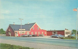 Belfast ME Maine Textile Center Old Cars Postcard - Picture 1 of 2
