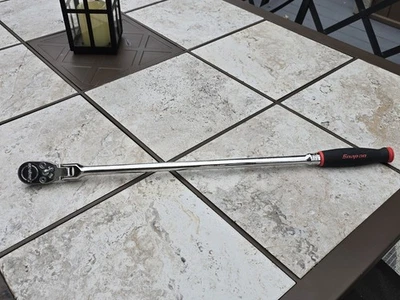 Ferramentas de encaixe SHLF80A 1/2" unidade extra longa vermelha aperto macio catraca flexível - Imagem 1 de 4