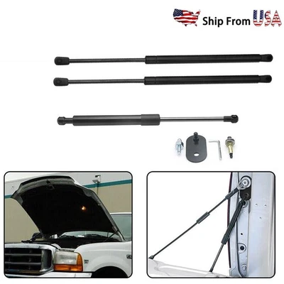 Capós para Ford F-250/350 Super Duty 1999-07 + puntales traseros de gas Tailigate  Foto 1 de 4