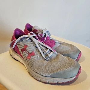 Under Armour Size US 9.5 Women's Charged Bandit 2 Overcast Running Shoes Grey - Picture 1 of 10