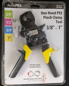 Apollo PEX 69PTBJ0010C One‑Hand Cinch Clamp Tool 3/8″–1″ for PEX Clips - Picture 1 of 2