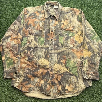 Camisa De Colección Años 90 Paredes Camuflada Botón Para Hombre Grande Regular Caza Foto 1 de 4