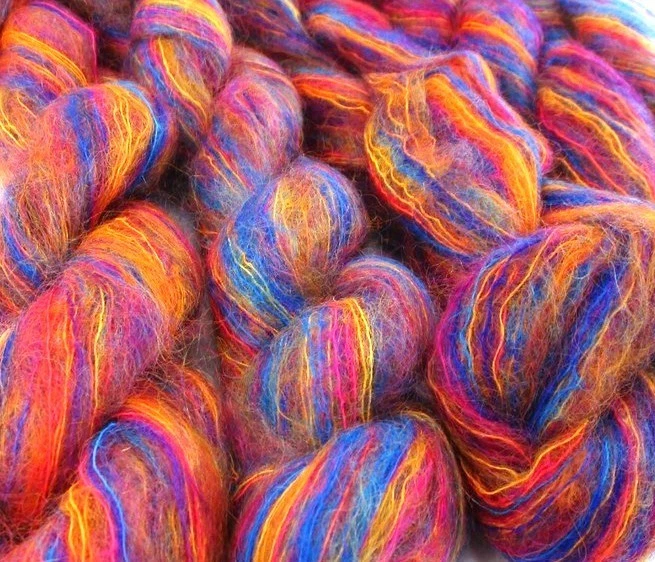 JAMBOREE Hawaiian Sunset Multis Colinette PARISIENNE Kid MOHAIR Nyl LACE YARN - Image 1 of 1