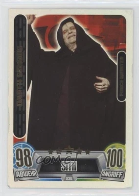 2013 Topps Force Attax Star Wars Movie Edition Series 2 German Darth Sidious - Image 1 of 2