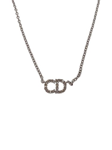 Collana Christian Dior colore pietra GRIGIO top ha donna N0717CDLCY_D102 usata