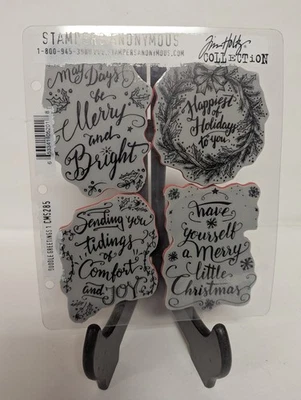 tim holtz  Cms285 Doddle Christmas   Stamp Set Stampers Anonymous - Image 1 of 2