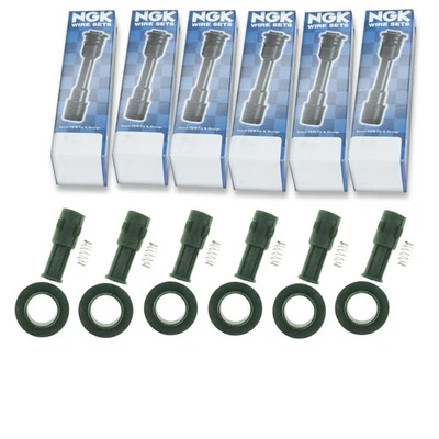 Bota de bobina de encendido NGK de 6 piezas para Saturn Outlook 2009 3,6 L V6 - Direct Spark oc Foto 1 de 4