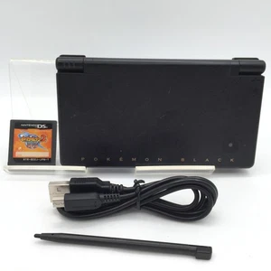 Nintendo DSi Console Pokemon Black Resilam Zechrome Edition Japanese ver Tested - Picture 1 of 21
