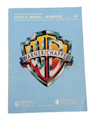 Tutto il mondo in musica 34 Spartiti per strumenti melodici tastiera 26 brani - Immagine 1 di 4