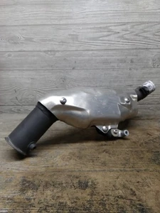 2012 12-14 Yamaha YZF R1 Oem Exhaust Muffler Mid Pipe Middle Sensor Heat Shield - Picture 1 of 13