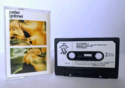 PETER GABRIEL Cassette Tape SECURITY ALBUM 4 1982 Played And Tested VG Condition - Image 1 of 4