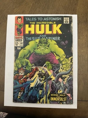 Tales to Astonish #101 (Marvel Comics 1968) -- Hulk de la Edad de Plata -- Foto 1 de 4