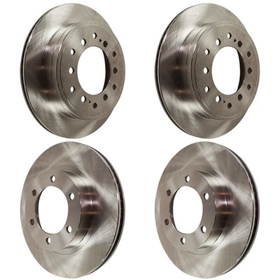 Rotores de disco de freno delanteros y traseros para Toyota FJ Cruiser 2010 2011 2012 2013 2014 Foto 1 de 4