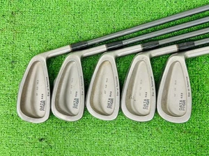 PRGR Data 622 Iron set 3-9+PW+AW RH M-40 Data 095 SR Flex Graphite Shaft EL625 - Picture 1 of 8