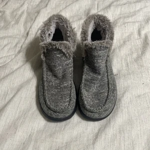 Hey Dude Denny Damen-Slipper Größe 7 SLEET grau - Bild 1 von 4