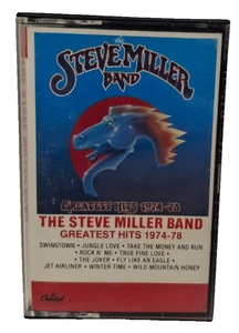 Steve Miller Band Greatest Hits 1974-78 Rock Music Cassette Tape Tested - Picture 1 of 4