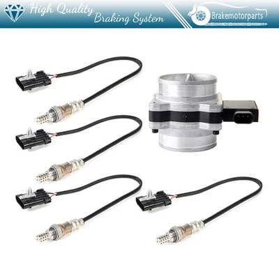 4X para Isuzu Trooper 2000-2002 3,5 L Oxígeno 02 02 Sensor y Sensor de Flujo de Aire Masivo Foto 1 de 4