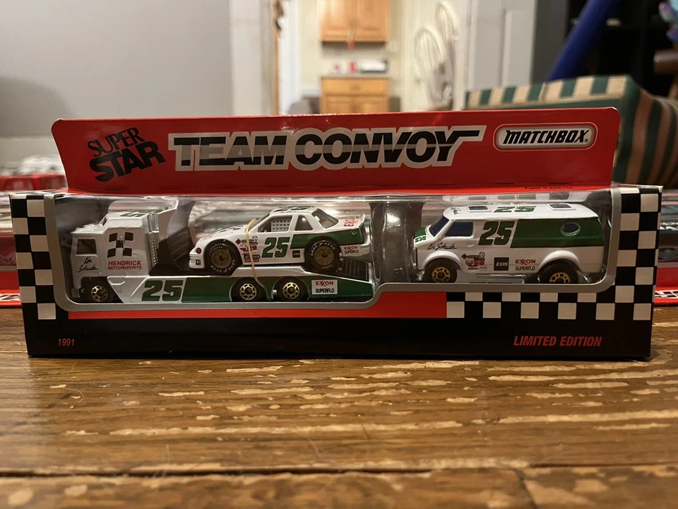 Limited Edition, Ken Schrader, Hendrick Motorsports Exxon, Matchbox Team Convoy - Image 1 of 1
