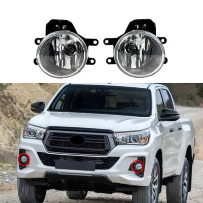 Par de luces antiniebla de conducción para camioneta Toyota Hilux Revo Rocco SR5 2015-2019 Foto 1 de 4