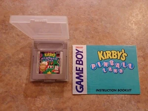 Kirby's Pinball Land Game Boy GB With Manual Tested Working - Picture 1 of 8