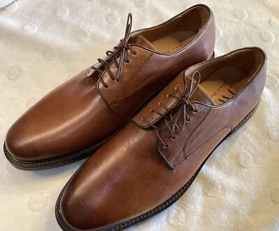 Zapatos de vestir JWN Nordstrom de cuero marrón para hombre MSTORRES 70801 suela de tracción 10,5 Foto 1 de 4