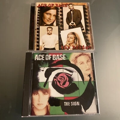 Ace of Base, The Bridge & The Sign 2 VG CD LOT 💿 Foto 1 de 4