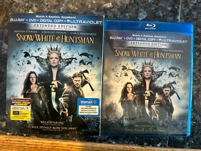 Snow White and the Huntsman (Blu-ray, 2012)  Extended w/ DVD & Slip  - VERY GOOD - Image 1 of 3