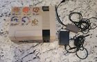 Nintendo System Nes 001 Console Rf Switch Power Cable No Controller Working