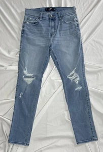 Hollister Jeans Taper Advanced Flex Ripped Distressed Denim Herren Gr. W31 L32 - Bild 1 von 6