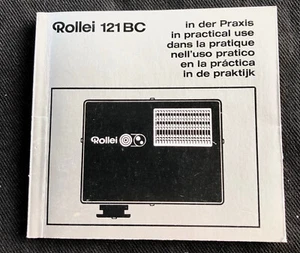 Rollei 121 BC Blitz Bedienungsanleitung Englisch und andere Sprachen - Bild 1 von 3