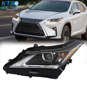 For 2016-2019 Lexus RX350/RX450h LED w/o AFS Headlight Projector Black Left LH - Picture 1 of 23