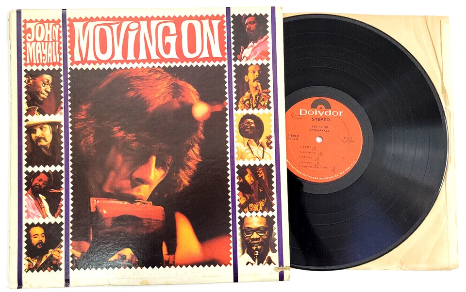 JOHN MAYALL - MOVING ON - ROCK LP - Imagem 1 de 2