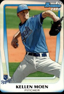 2011 Bowman Chrome Draft Prospects Baseball #BDPP87 Kellen Moen