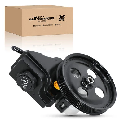 Power Steering Pump w/ Pulley & Reservoir for Cadillac DTS 2006-2011 20-71996 - Image 1 of 4