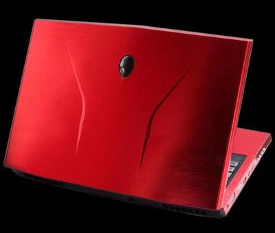 KH Special Laptop Color Metal Leather Skin Fit Dell Alienware M17X R3 R4 2012 - Image 1 of 4