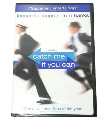 Catch Me If You Can DVD 2002 New Sealed Dreamworks Leonardo DiCaprio Tom Hanks - Image 1 of 4