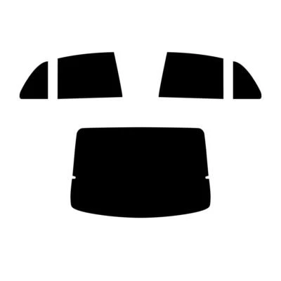 Tinte de ventana precortado para Mazda 626 5 puertas hatchback 1998-02 5% limusina negro trasero Foto 1 de 4