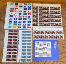 Lot of 168 Us Postage Stamps Bicentennial, Bunker Hill, Aviation, July 4, 1776 +
