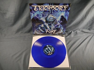 EKTOMORF - FURY  BLUE VINYL LP   2018             SOULFLY ,SEPULTURA. VERY RARE - Image 1 of 4