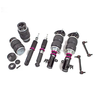 Kit de amortiguador bolsa de suspensión neumática mono Godspeed para Toyota Camry AWD LE XLE 2.5 20-24 Foto 1 de 4