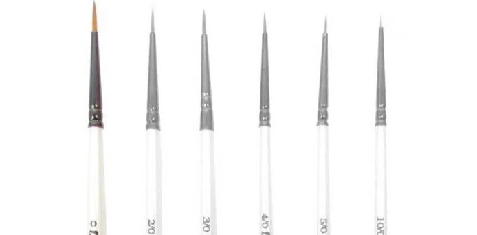 Pro Arte - Masterstroke Prolon Miniature Painting Brushes - Round - Series 60